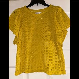 Madewell‼️ texture & thread top .